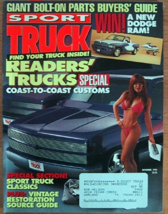 SPORT TRUCK 1994 NOV -